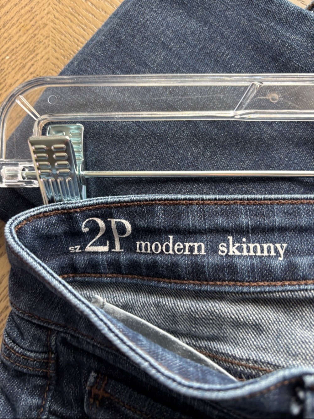 LOFT Dark Blue Skinny Jeans